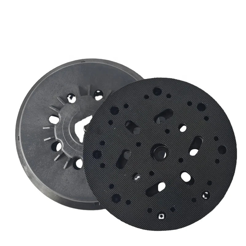 Suitable for FLEX Electric Sandpaper Machine Tray Insole Accessories Black Velcro Replacement 6 Inch 17 Hole Sticky Plate