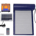 Factory Direct Chicken Door Blue Rolling Automatic Chicken Coop Door With Timer and Solar Panel for Chicken Coop