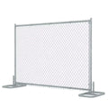 6x12ft Construction Site Safety Metal Fence Temporary Swimming Pool Fencing Chain Link Trellis & Gates Panel
