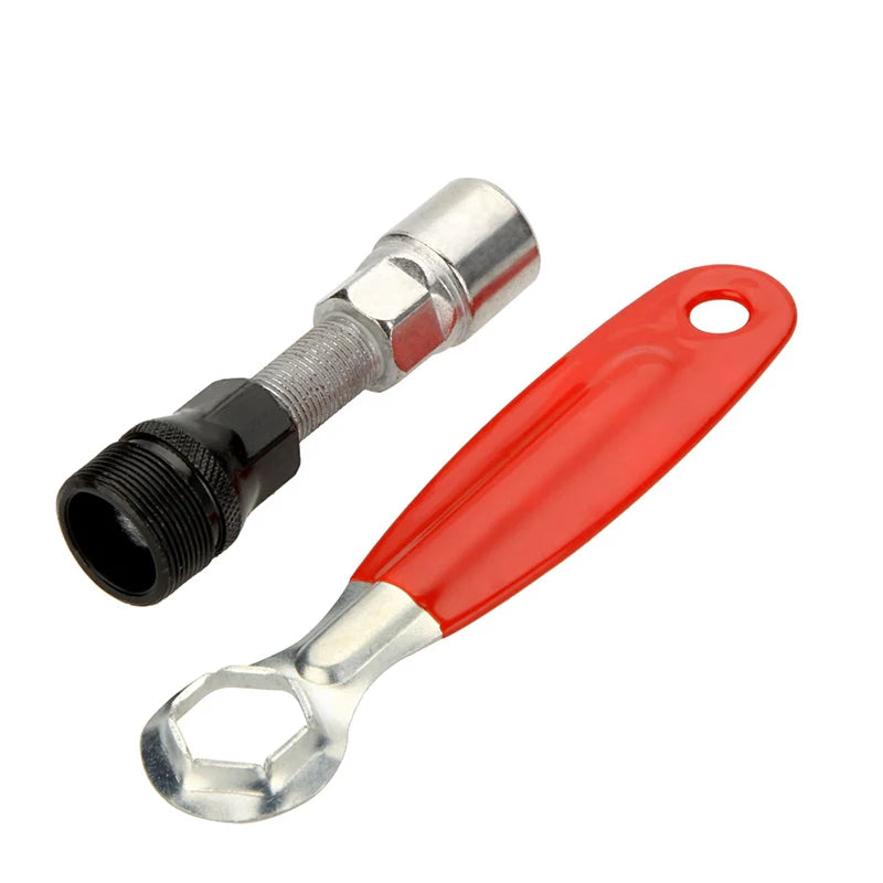 Bicycle Mountain Bikes Bicycle Crank Wheel Extractor Bottom Bracket Cycling Mountain Crankset Pedal Remover Repair Tool