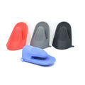 Silicone Oven Mitts BBQ Gloves Soft Printed Potholder Outdoor Home Cooking Heat Insulation with Aramid Microwave Friendly