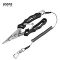 Booms Fishing H05 Fishing Line Cutters Scissors Tool Stainless Steel Fishing Pliers