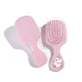 Gmagic Leaf Cute Lovely Children Travel Detangling Comb Mini Hair Brushes Candy Color Small Wet and Dry Nylon Hair Brush