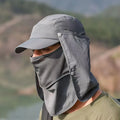 Multi-functional Wide Brim Fisherman Hat Outdoor Fishing Cap UV Sun Protection Summer Quick Dry Bucket Hat for Men Women