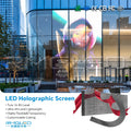 OEM Support Best Quality 4K Ultra-Thin Holographic Touch Screen with 800-4000 Nits High Brightness Transparent Screen Display