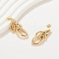 Bijouterie Joyeria Bisuterias Oro Hengdian Earrings Copper Alloy 18K Gold Plated Women'S  Drop Stud Wholesale Earrings Women