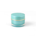 Sengmi 20g Small Acrylic Jar Factory Direct Sell In Stock Green Empty Cosmetic Cream Jar Plastic Cream Containers