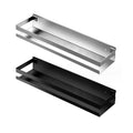 Kitchen Bathroom Accessories Shower Shelf Wall Mounted Storage Organizer Rack Bathroom Shelf with Black Color
