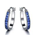 Hot Selling Silver 925 Clip on Earrings for Women Loose Gemstone Wedding Engagement Fine Jewelry Valentine's Gift