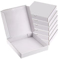 Wholesale Fast Food Takeaway White Container Cheap Pizza Box for Food Steak Biscuit Cheesecake Pie