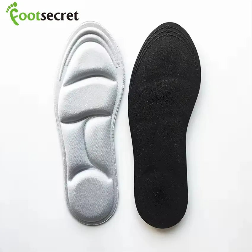 Soft Memory Foam Insole Shock Absorption & Breathable Orthotic Inserts for Men & Women