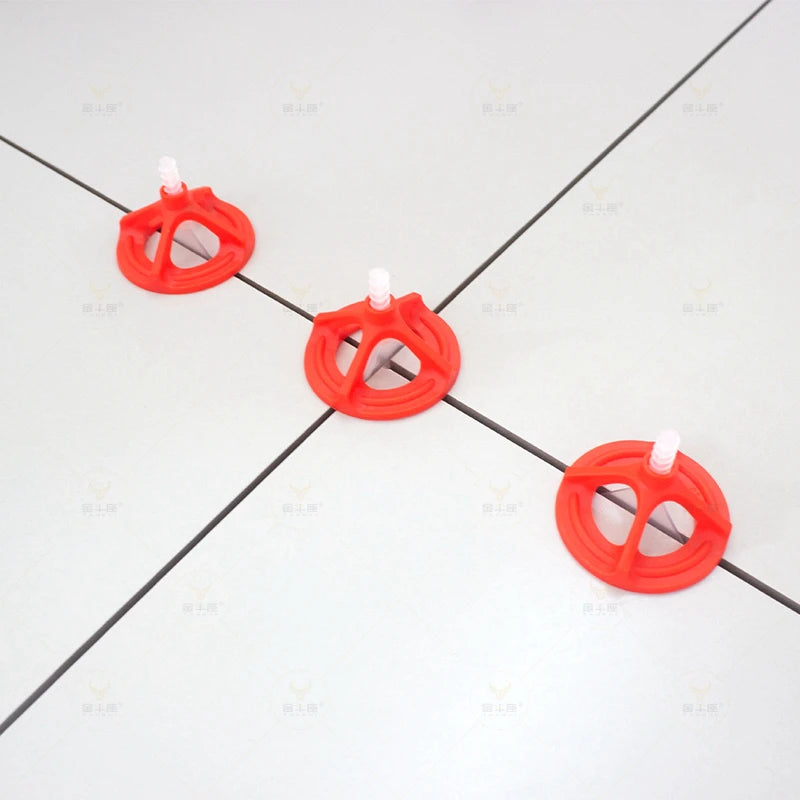 Professional Spin Tile Leveling System 1.5mm Spin Ceramic Leveler Spin Doctor 1/16" Spacers Twister Leveler System