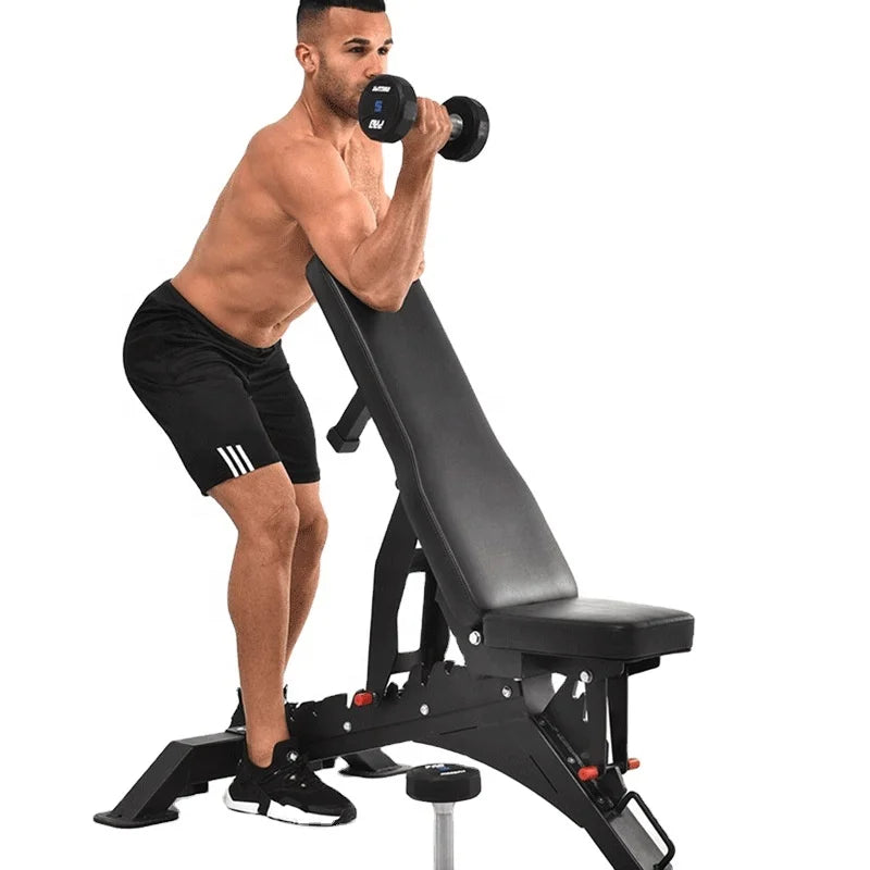 Umet Multi-purpose Foldable Weightlifting Bench Strength Training Adjustable Workout Weight Bench