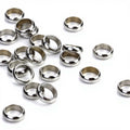 Stainless Steel Large Hole Beads for Bracelet Making DIY 50PCs/Bag