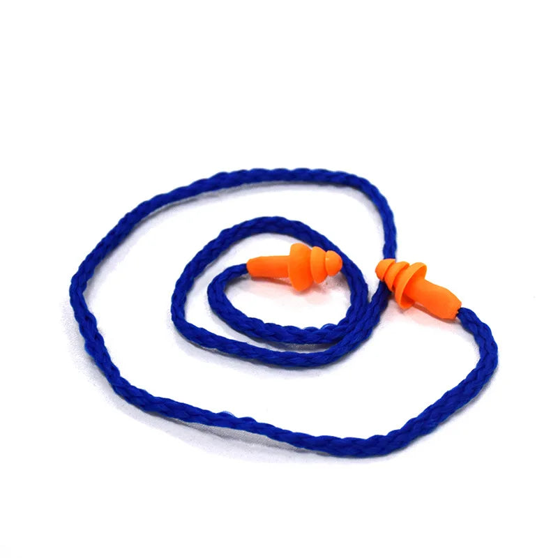 Silicone Ear Plugs Noise Reducer Sleeping Snoring Earplugs