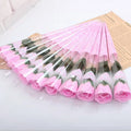 L06276 2021 Valentine's Day Rose Flower Artificial Soap Flower  Artificial  Saint Valentine's Day Rose