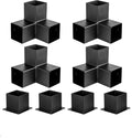 4x4 6x6 Wood Post Base Pergola Wood Stand Kit With Steel Bracket Pergola Boot Shoulder Brackets