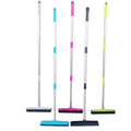 Adjustable Pet Hair Broom Stainless Steel Floor Brush Carpet Dog Hair Remover Broom Household Dog Cleaning Squeegee Long Handle
