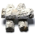 Factory Wholesale Cleansing Home Smudge Kit Abalone Shells Sage Bundle Wood Stand for Meditation Reiki