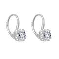 POLIVA Wholesale 925 Sterling Silver Clip-on Earrings Gold Plated Designer Cubic Zircon for Wedding or Gift