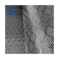 Factory Direct Sale Hexagon Carbon Fiber Cloth 3k Honeycomb Weave Carbon Fiber Fabric