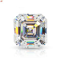 Wholesale GRA Moissanite Price Asscher Cut Moissanite D EF Color White Moissanite Diamond