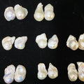 Irregular 4ABaroque Freshwater Pearl White Color Freshwater Pearls for Jewelry Making