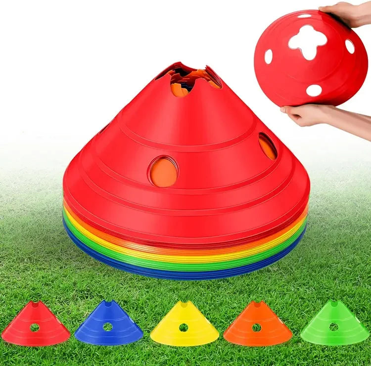 Wholesale Jumbo Soccer Cones Agility Cones Soccer for Sports Training with Mesh Bag for Kids Adult Sports Training Equipment