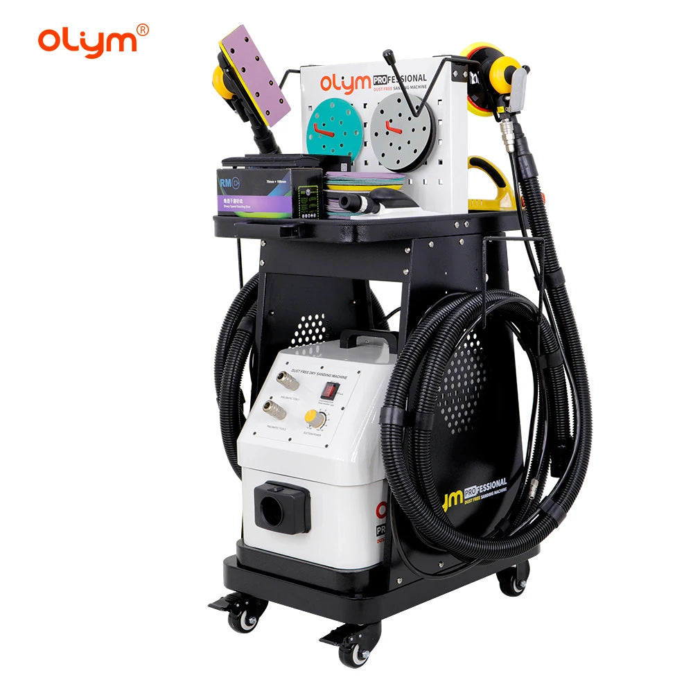 Double Station Auto Detailing Dust Free Sanding Machine for Cars Body Paint Repair