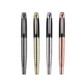 Executive Pens English Calligraphy Luxury Beautiful Fountain Pen Rose Gold Pens with Custom Logo