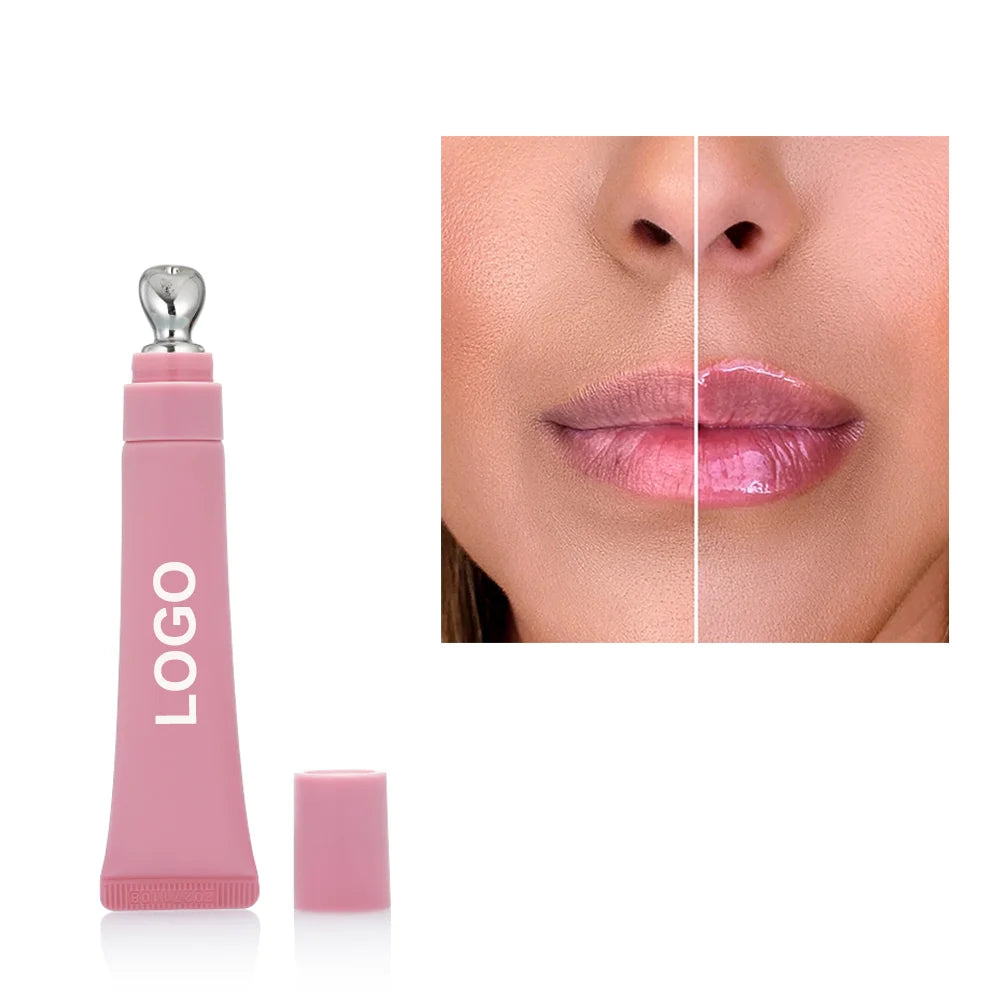 New Trending Herbal and Mineral Plumping Lip Gloss Pen Volumising Lip Plumper with Labeling Liquid Form Minimum Order 3pcs