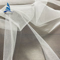 60\" Thick Hexagon 100% Polyester Soft Mesh Tulle Fabric Knitted Wholesale Wedding Tulle Mesh Fabrics for Girls 60 Colors Stock
