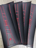 Factory-direct BKRush Pool Cues Break Cue Grip Rubber Gold Blue Red Polished Grooved Wrap Replacement Other Made China
