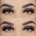 Cruelty-Free Natural 3D Faux Mink Eyelashes Wholesale 15mm 18mm 20mm Full Strip Lashes Private Label Cruelty-Free Eye Lashes