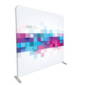 Admax Custom Portable Media Backdrop Dye Sublimation Print Tension Fabric Display Banner Stand for Trade Shows & Exhibitions