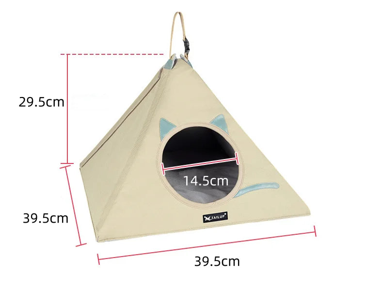 USMILEPET Factory Direct Original Design Cat Bed Basket Swing Hanging Cat Tent for Home Decoration Cat Beds for Indoor