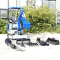 China Mini Excavator HT10 HT20 MG10 MG12 MG20 1.2ton Earth Moving Equipment Small Crawler Excavator