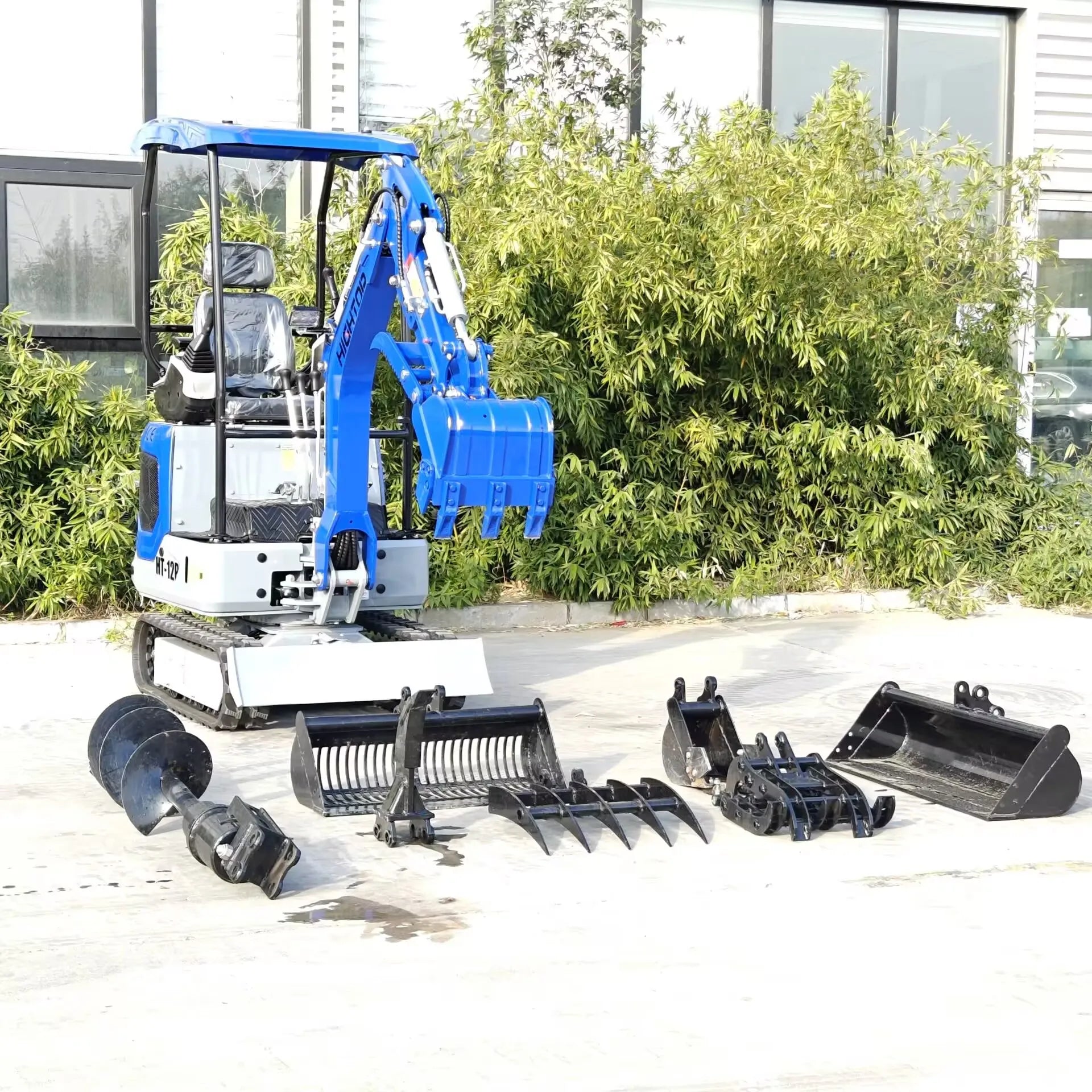 China Mini Excavator HT10 HT20 MG10 MG12 MG20 1.2ton Earth Moving Equipment Small Crawler Excavator