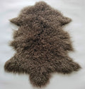 Hot Fashion 100% Long Curly Wool Sheepskin Tibetan Sheep Skin Mongolian Lamb Fur Plate for Garments & Home Decor Carpet Padding