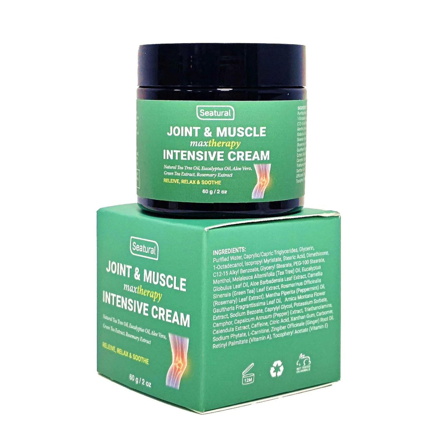 Joint & Muscle Soothes Arnica Cream Relaxes and Soothes Muscle Tension & Joint Discomfort in Legs Hands & Back