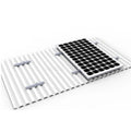 Easy Install Aluminium Mounting Photovoltaic Solar Short Rail Mini Rail