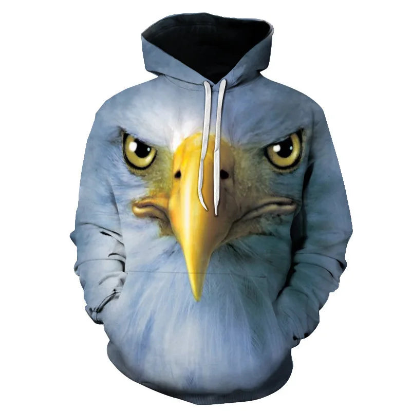 Fitspi Flag American 3d Digital Printed Hoodie Men's Sweatshirt Factory Direct Sales Custom Hoodies Wholesale