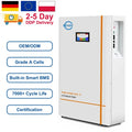 EU Stock Powerwall 15kwh Batteries 51.2v 280ah Wall Mounted Home 48v Solar Energy Storage Lifepo4 Battery