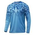 HUK Men's Long Sleeve Performance Fishing Hoodie UPF 50 Sublimation Printed 100% Polyester