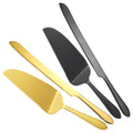 Stainless Steel Handle Cake Shovel Cutter Knives Wedding Cutting Pizza Triangle Shovel Dessert Knife Server Set for Cake Tools