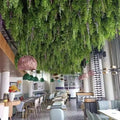 Hanging Willow Artificial Greens Ceiling Plants Greenery for Decoration