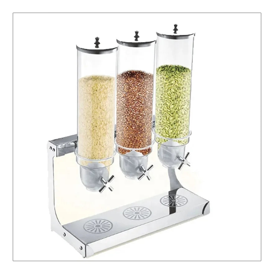 3.5L*3-heads Plastic Drink Dispensers Buffet Simple Style Plastic Catering Soda Beverage Juice Drinking Dispenser