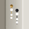 Nordic Golden Black Wall Lights Decor Wall Lamp for Corridor Bathroom TV Background Golden Black Metal Wall Mirror Vanity Light