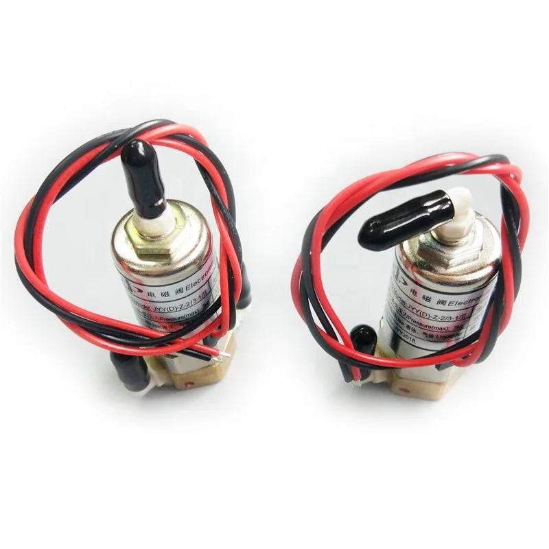 New Original Jyy 3 Way Gas Plastic Solenoid Valve 24v DC 5.5W Electromagnetism Ink Valve for Infinity Challenger Printers