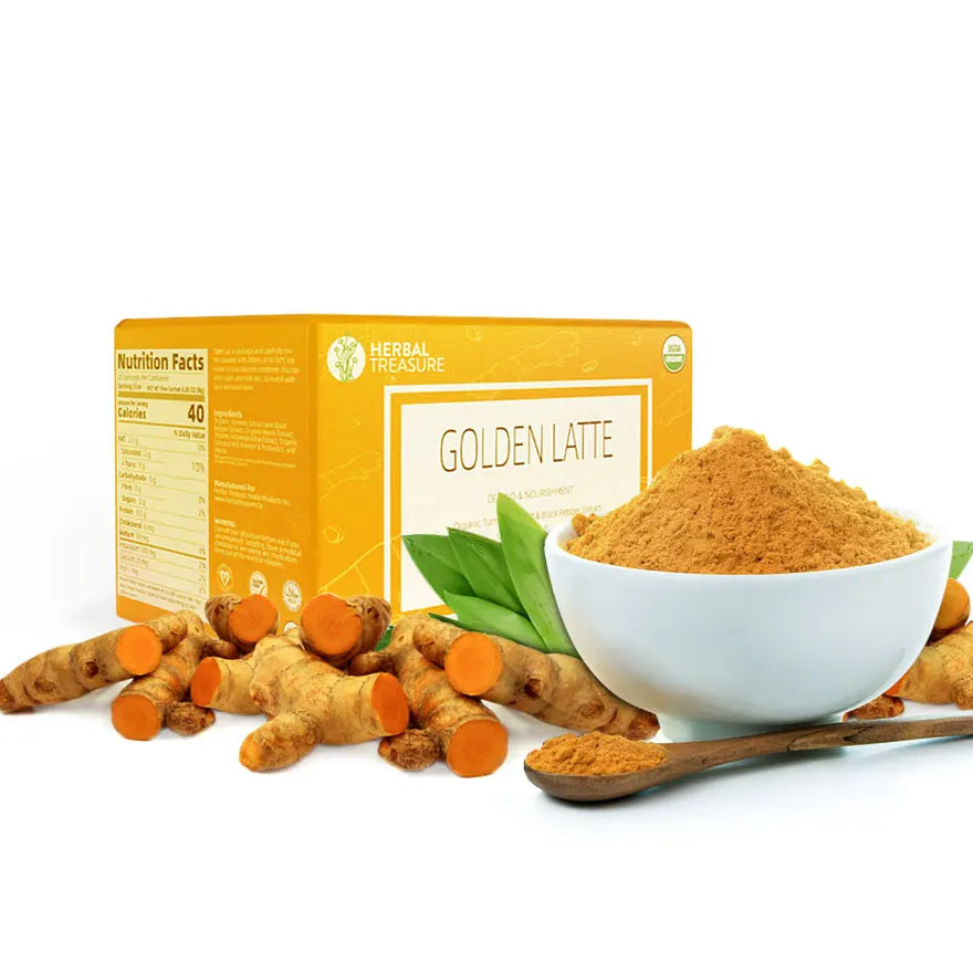Hot Selling Turmeric Latte Reishi Mushroom Mix Instant Coffee Mushroom Extract